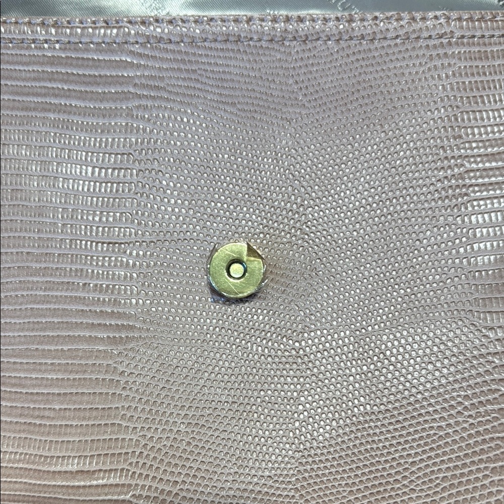 Vince Camuto Pink Cosmetic Bag with Textured Design - Picture 6 of 7